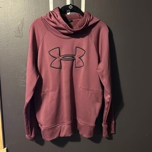 Underarmour women’s sweatshirt.  Cowl neck.